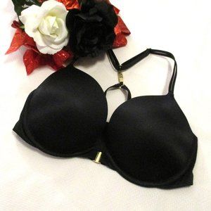 VICTORIA’S SECRET VERY SEXY BLACK FRONT CLOSURE BRA – NWOT – 34D